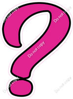 CUL 23.5" Individuals - Flat Hot Pink ?