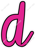 CUL 23.5" Individuals - Flat Hot Pink d