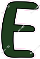 CUL 23.5" Individuals - Flat Hunter Green E