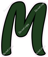 CUL 23.5" Individuals - Flat Hunter Green M