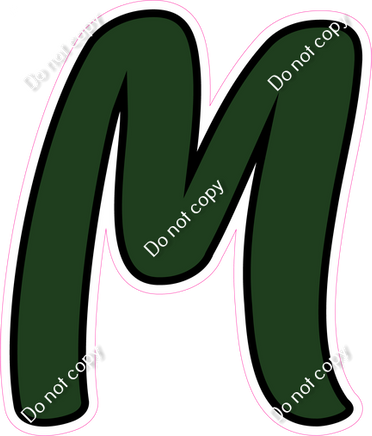 CUL 23.5" Individuals - Flat Hunter Green M