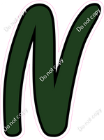 CUL 23.5" Individuals - Flat Hunter Green N