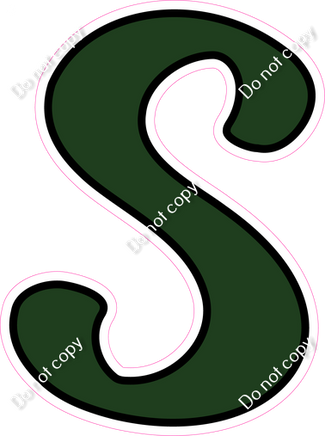 CUL 23.5" Individuals - Flat Hunter Green S