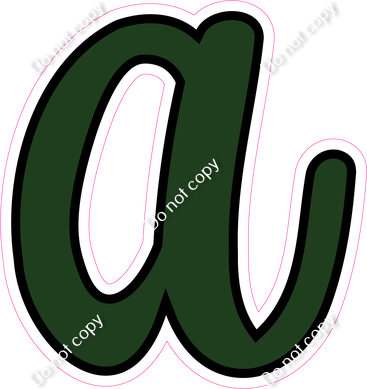 CUL 23.5" Individuals - Flat Hunter Green a