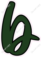 CUL 23.5" Individuals - Flat Hunter Green b