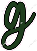 CUL 23.5" Individuals - Flat Hunter Green g