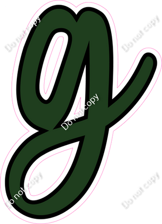 CUL 23.5" Individuals - Flat Hunter Green g