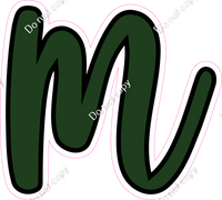 CUL 23.5" Individuals - Flat Hunter Green m