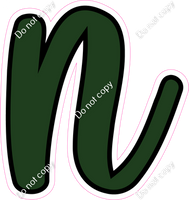 CUL 23.5" Individuals - Flat Hunter Green n