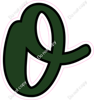 CUL 23.5" Individuals - Flat Hunter Green o