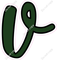 CUL 23.5" Individuals - Flat Hunter Green v