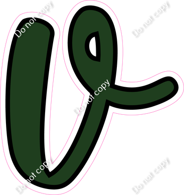 CUL 23.5" Individuals - Flat Hunter Green v