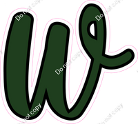 CUL 23.5" Individuals - Flat Hunter Green w