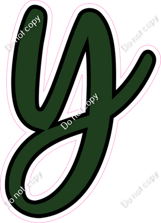 CUL 23.5" Individuals - Flat Hunter Green y