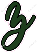 CUL 23.5" Individuals - Flat Hunter Green z