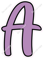 CUL 23.5" Individuals - Flat Lavender A