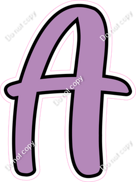 CUL 23.5" Individuals - Flat Lavender A