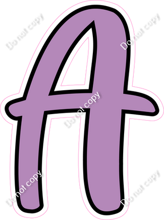 CUL 23.5" Individuals - Flat Lavender A