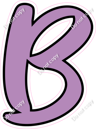 CUL 23.5" Individuals - Flat Lavender B