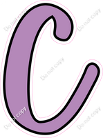 CUL 23.5" Individuals - Flat Lavender C