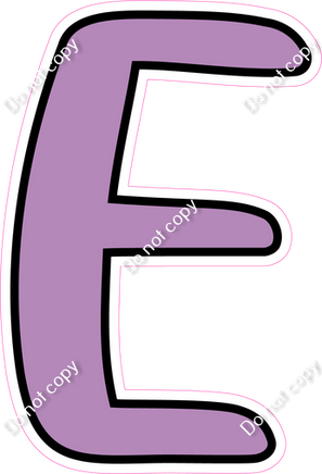 CUL 23.5" Individuals - Flat Lavender E