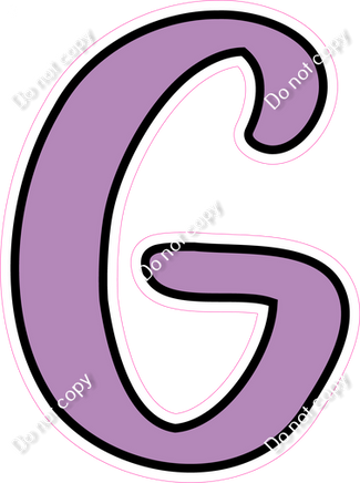 CUL 23.5" Individuals - Flat Lavender G