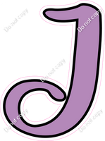 CUL 23.5" Individuals - Flat Lavender J