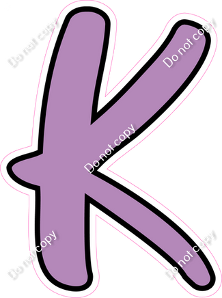 CUL 23.5" Individuals - Flat Lavender K