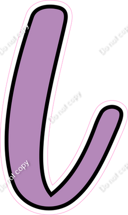 CUL 23.5" Individuals - Flat Lavender L