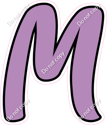 CUL 23.5" Individuals - Flat Lavender M