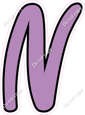 CUL 23.5" Individuals - Flat Lavender N