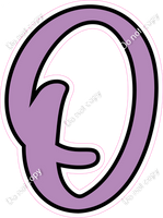 CUL 23.5" Individuals - Flat Lavender O