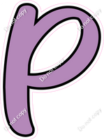 CUL 23.5" Individuals - Flat Lavender P