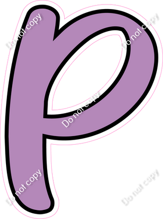 CUL 23.5" Individuals - Flat Lavender P