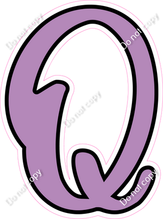 CUL 23.5" Individuals - Flat Lavender Q