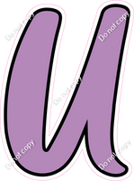 CUL 23.5" Individuals - Flat Lavender U