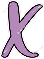 CUL 23.5" Individuals - Flat Lavender X