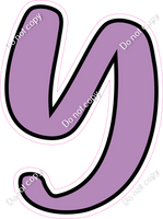 CUL 23.5" Individuals - Flat Lavender Y