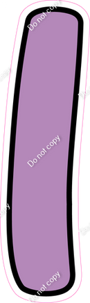 CUL 23.5" Individuals - Flat Lavender 1