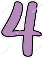 CUL 23.5" Individuals - Flat Lavender 4