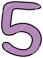 CUL 23.5" Individuals - Flat Lavender 5