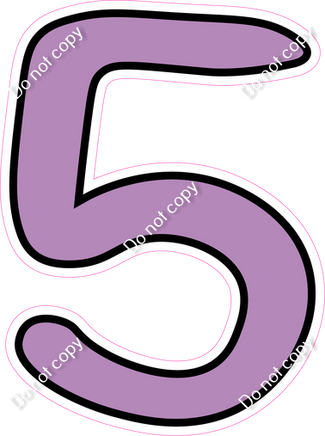 CUL 23.5" Individuals - Flat Lavender 5