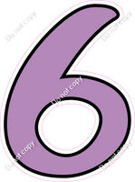 CUL 23.5" Individuals - Flat Lavender 6