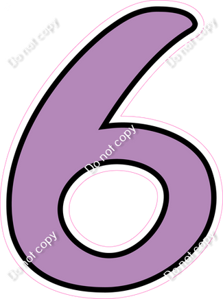 CUL 23.5" Individuals - Flat Lavender 6