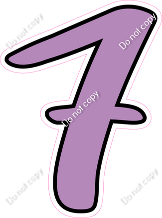 CUL 23.5" Individuals - Flat Lavender 7