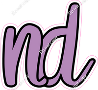 CUL 23.5" Individuals - Flat Lavender ND