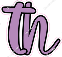 CUL 23.5" Individuals - Flat Lavender TH