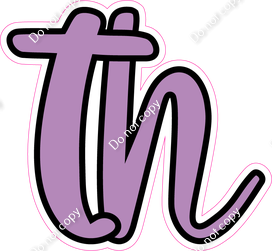 CUL 23.5" Individuals - Flat Lavender TH