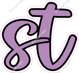 CUL 23.5" Individuals - Flat Lavender ST