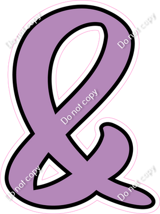 CUL 23.5" Individuals - Flat Lavender &